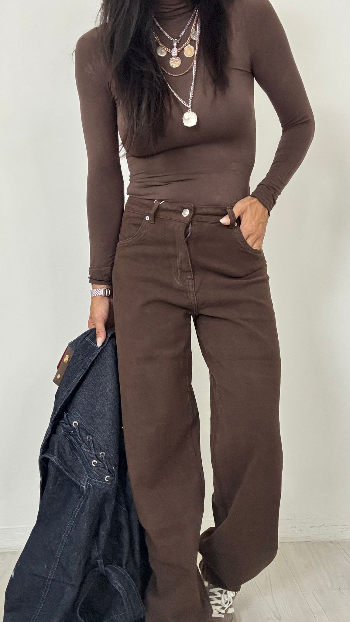 Ballon wide Brown