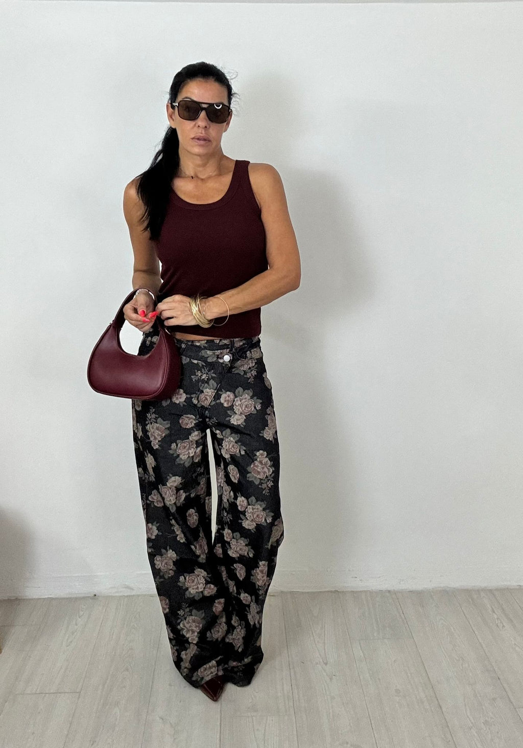 Jeans Rose Nero