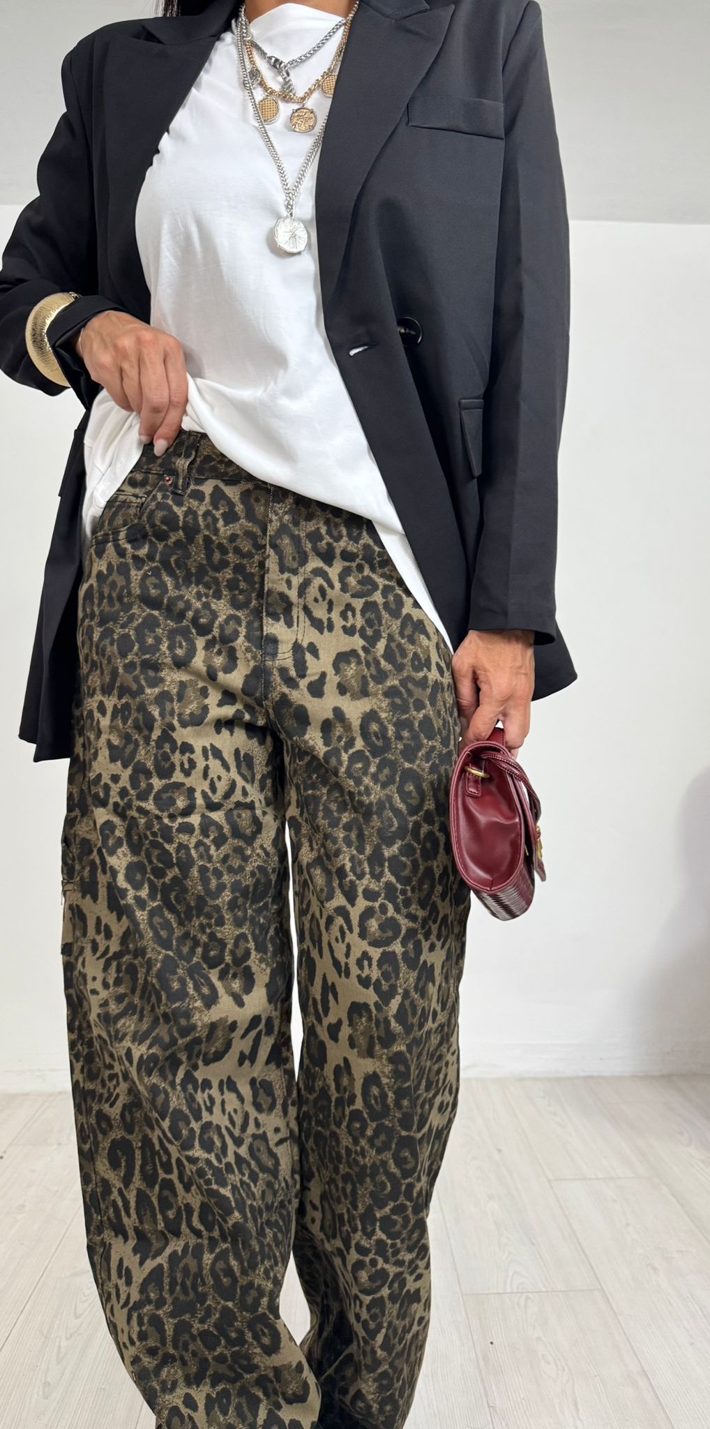Jeans Animalier Balloon