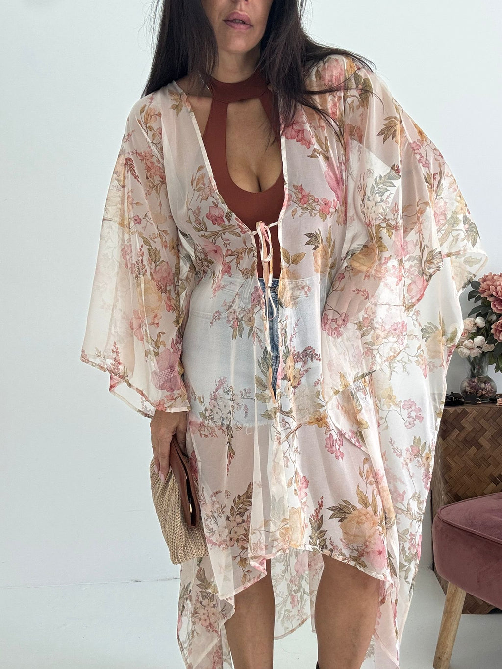 Abito Kimono Floreale