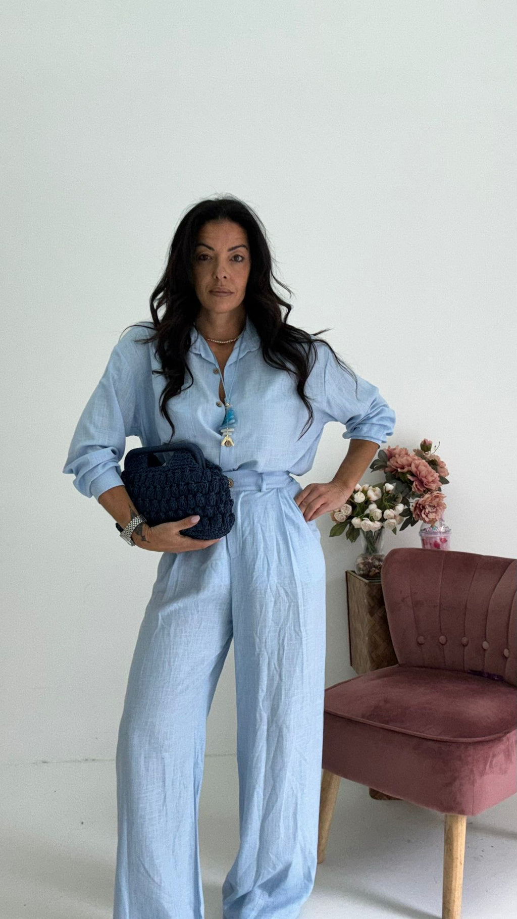 camicia lino