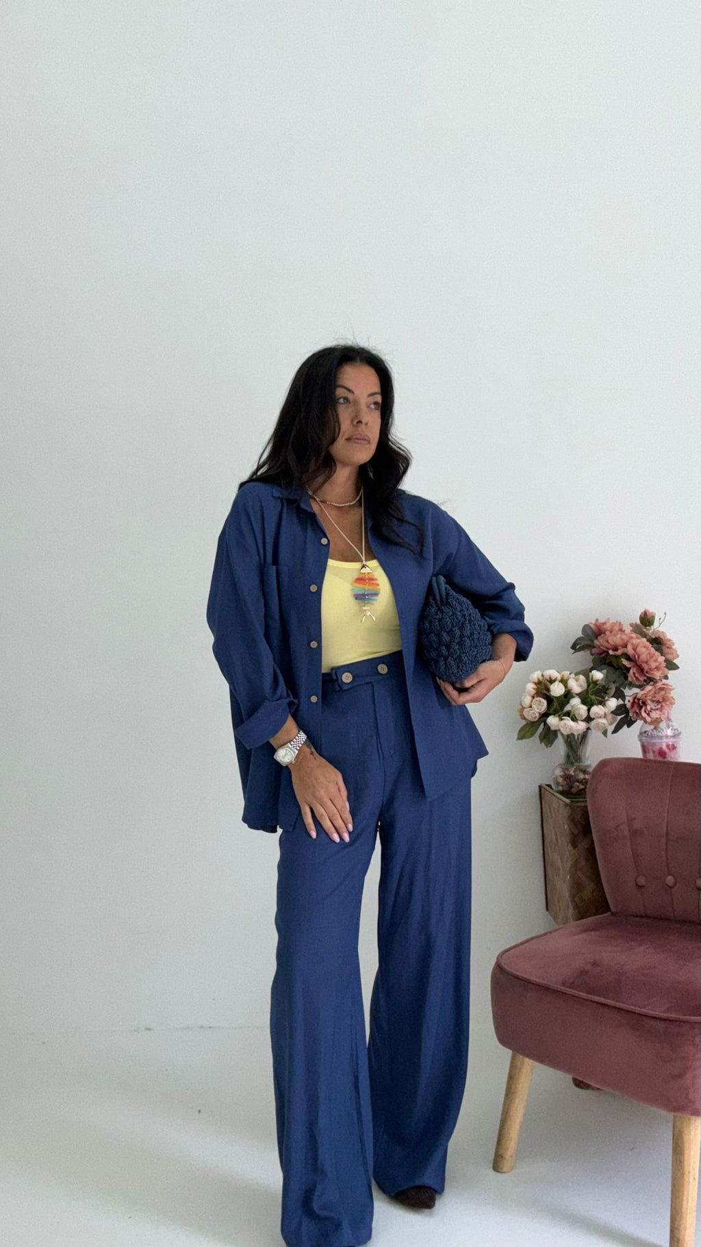 camicia lino