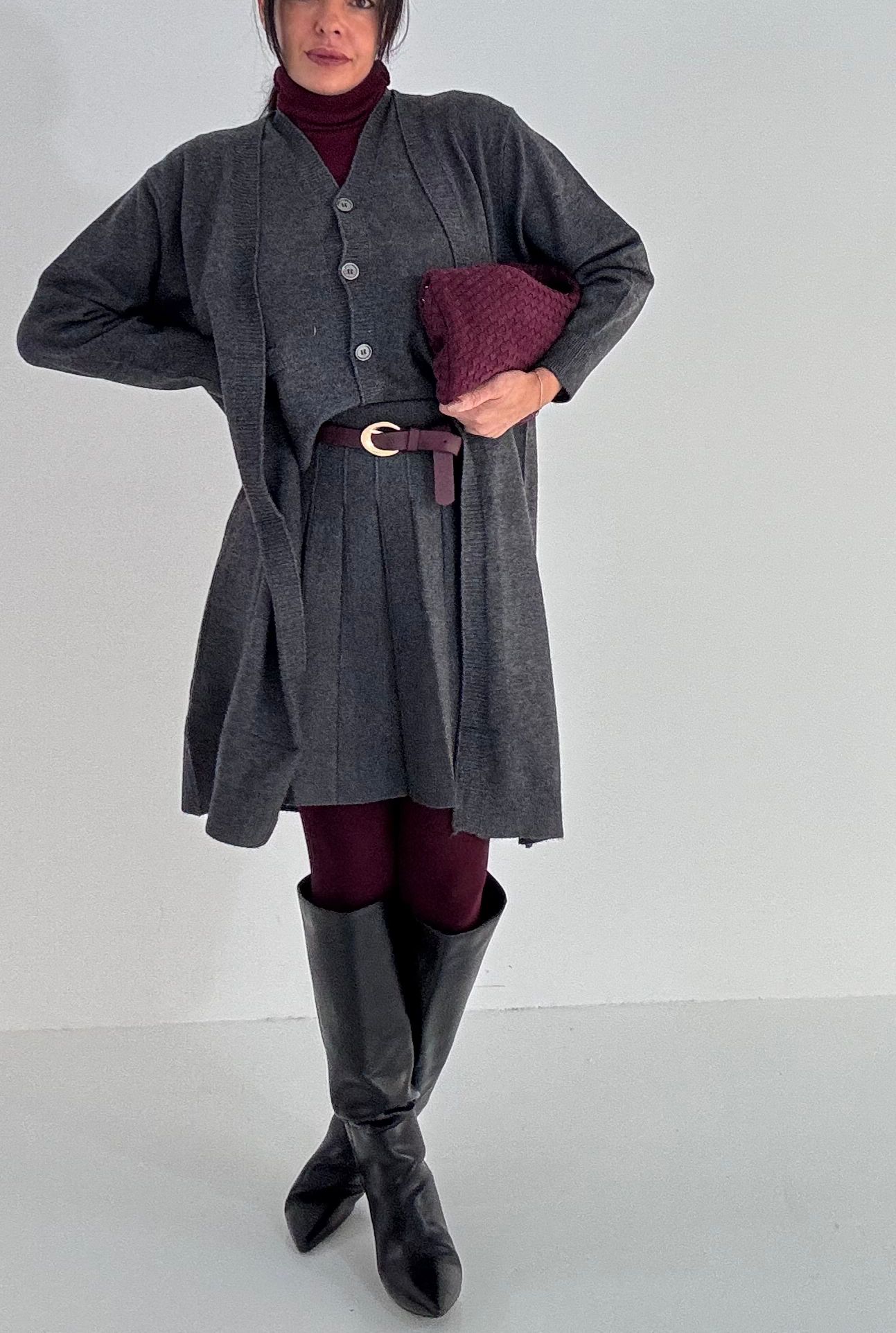 Cardigan Lolita Dark Gray