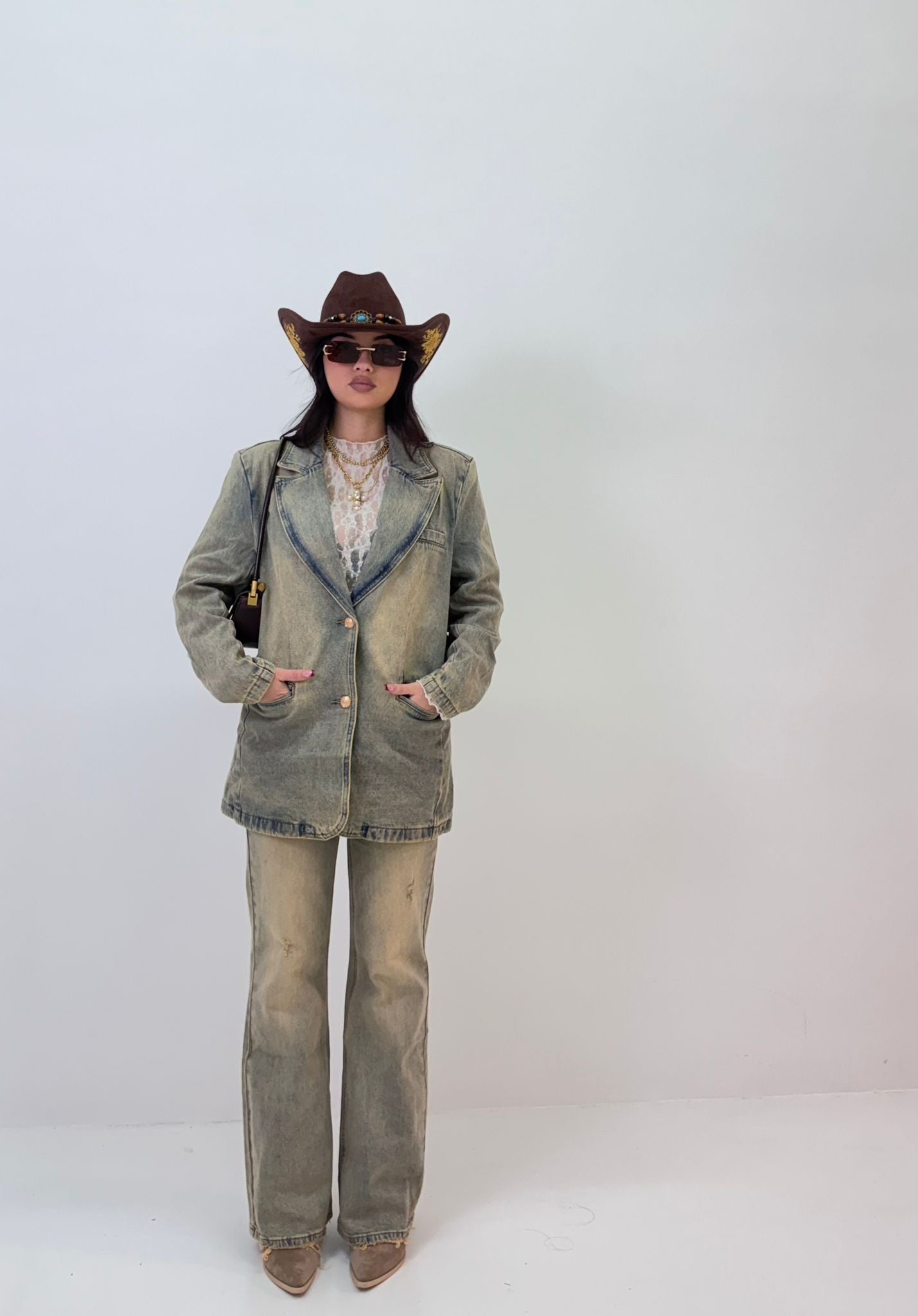 Blazer denim Vintage