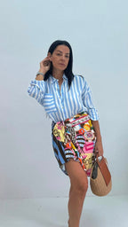 Camicia Rigata Combo