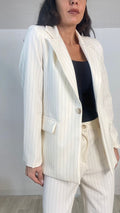 blazer gessato