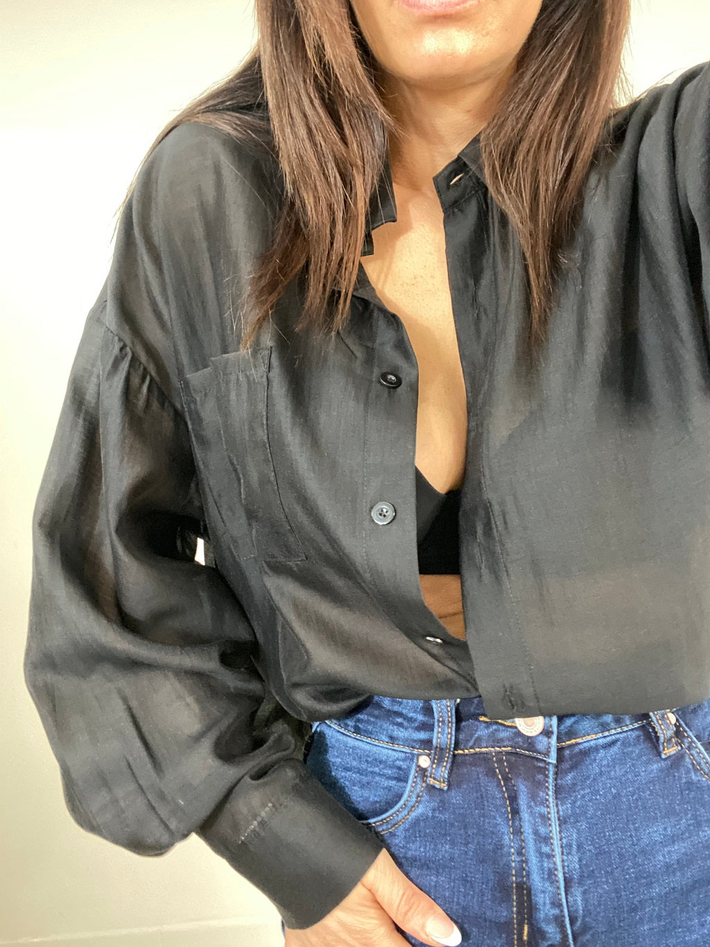 blusa velo