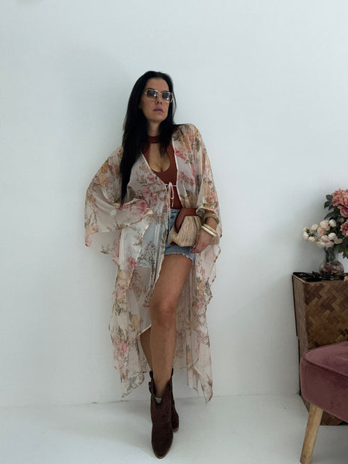 Abito Kimono Floreale