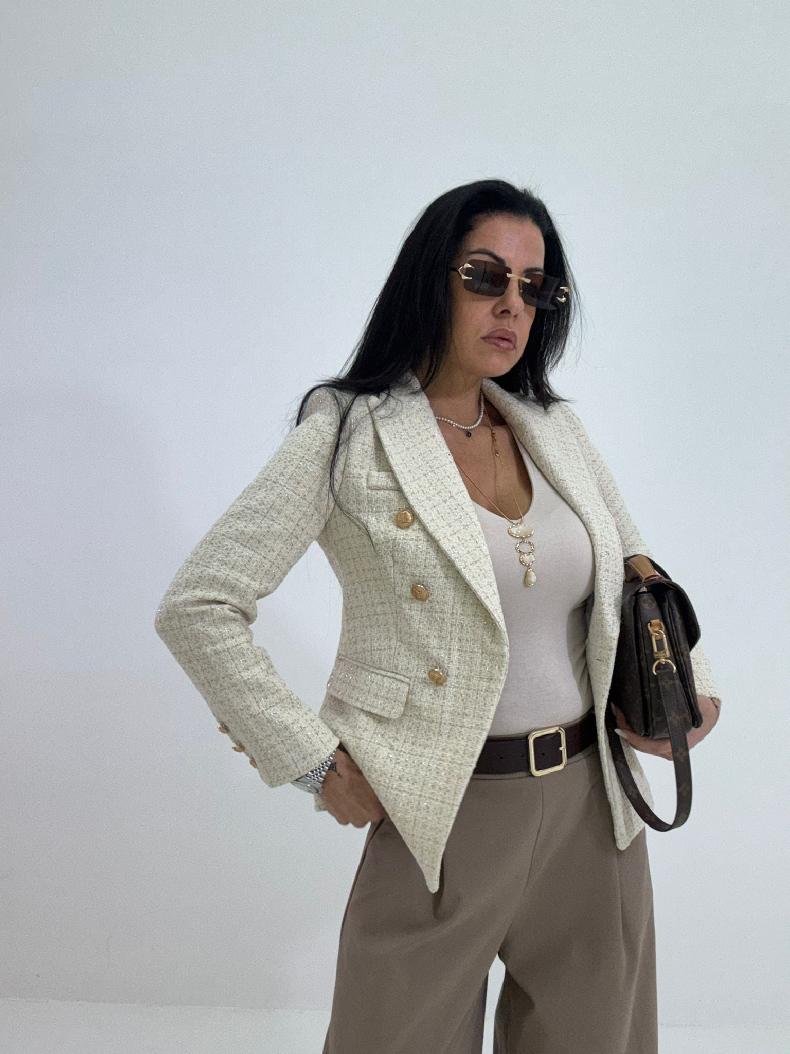 blazzer tweed
