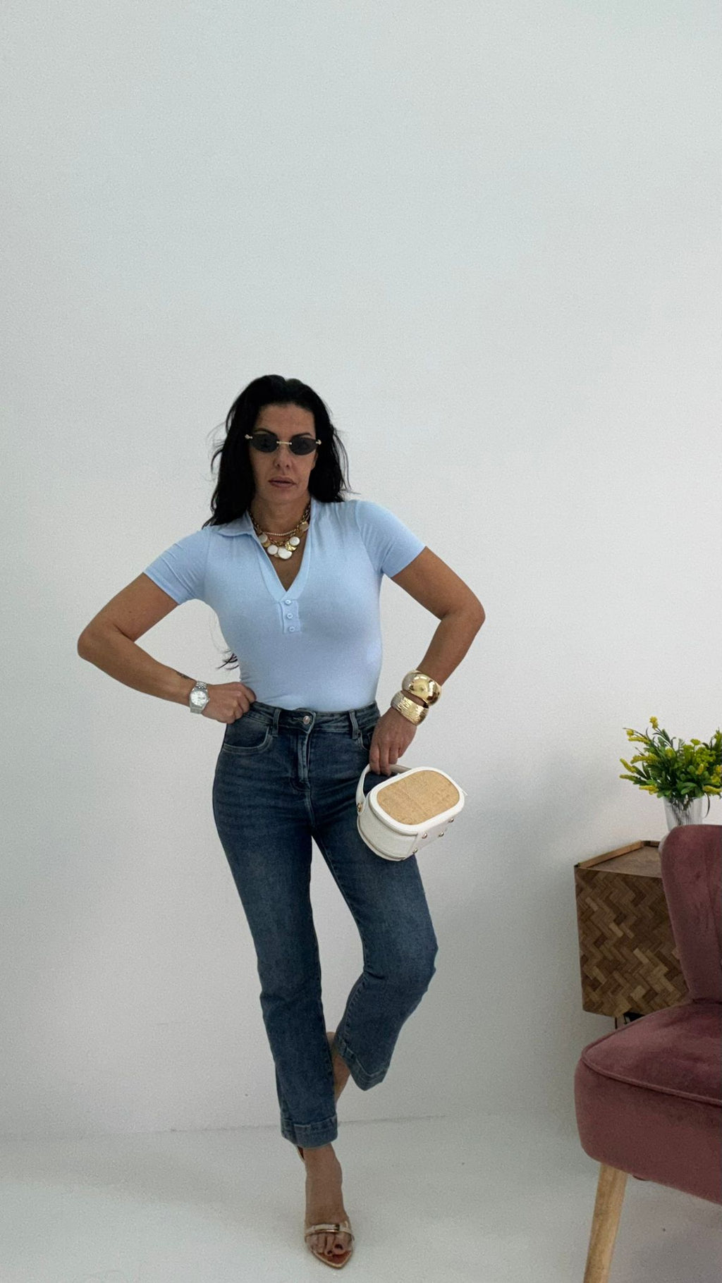 Maglia Polo Licra