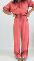 pantalone satin