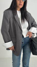 Blazer Gessato Olga