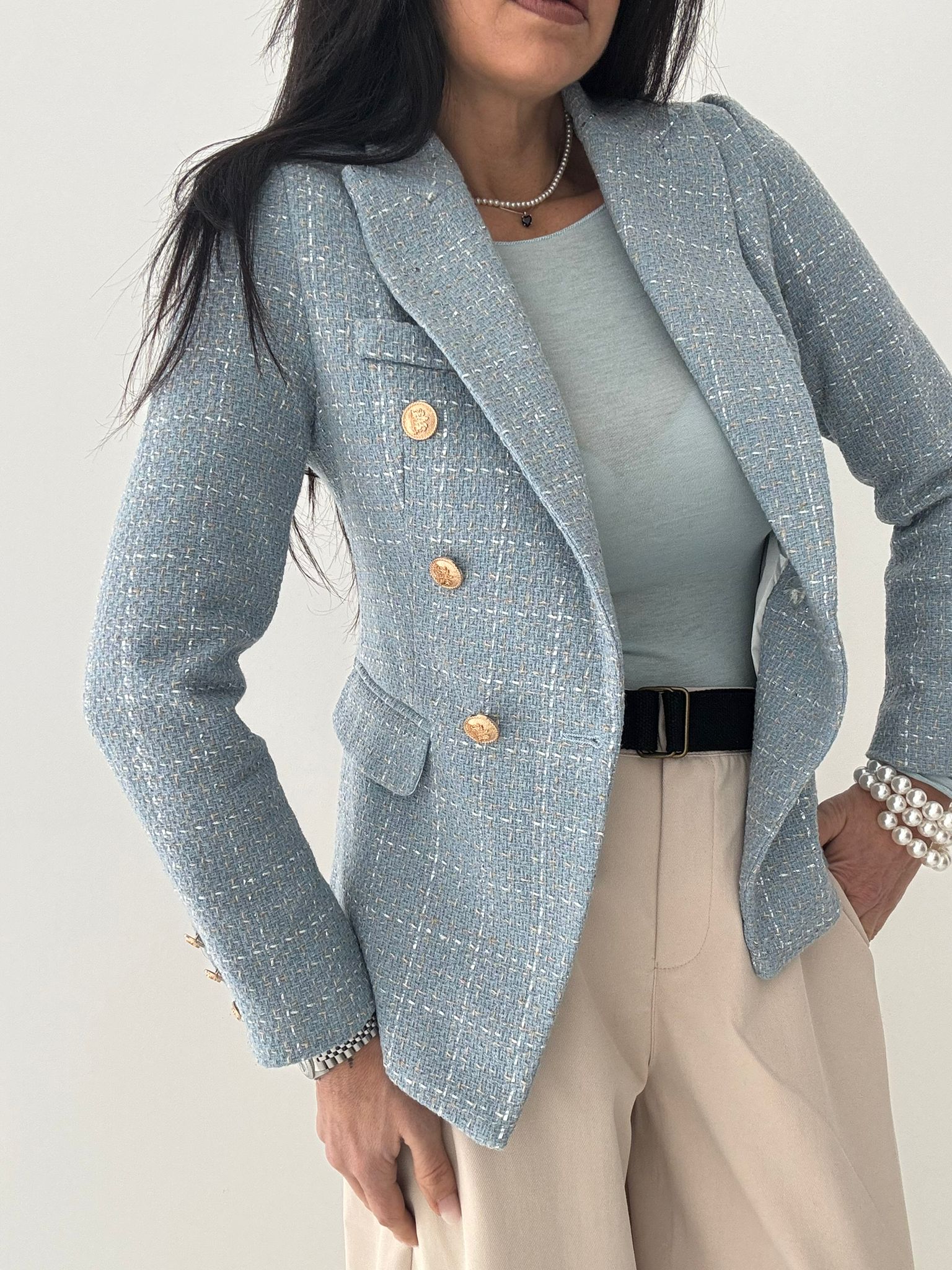 blazzer tweed