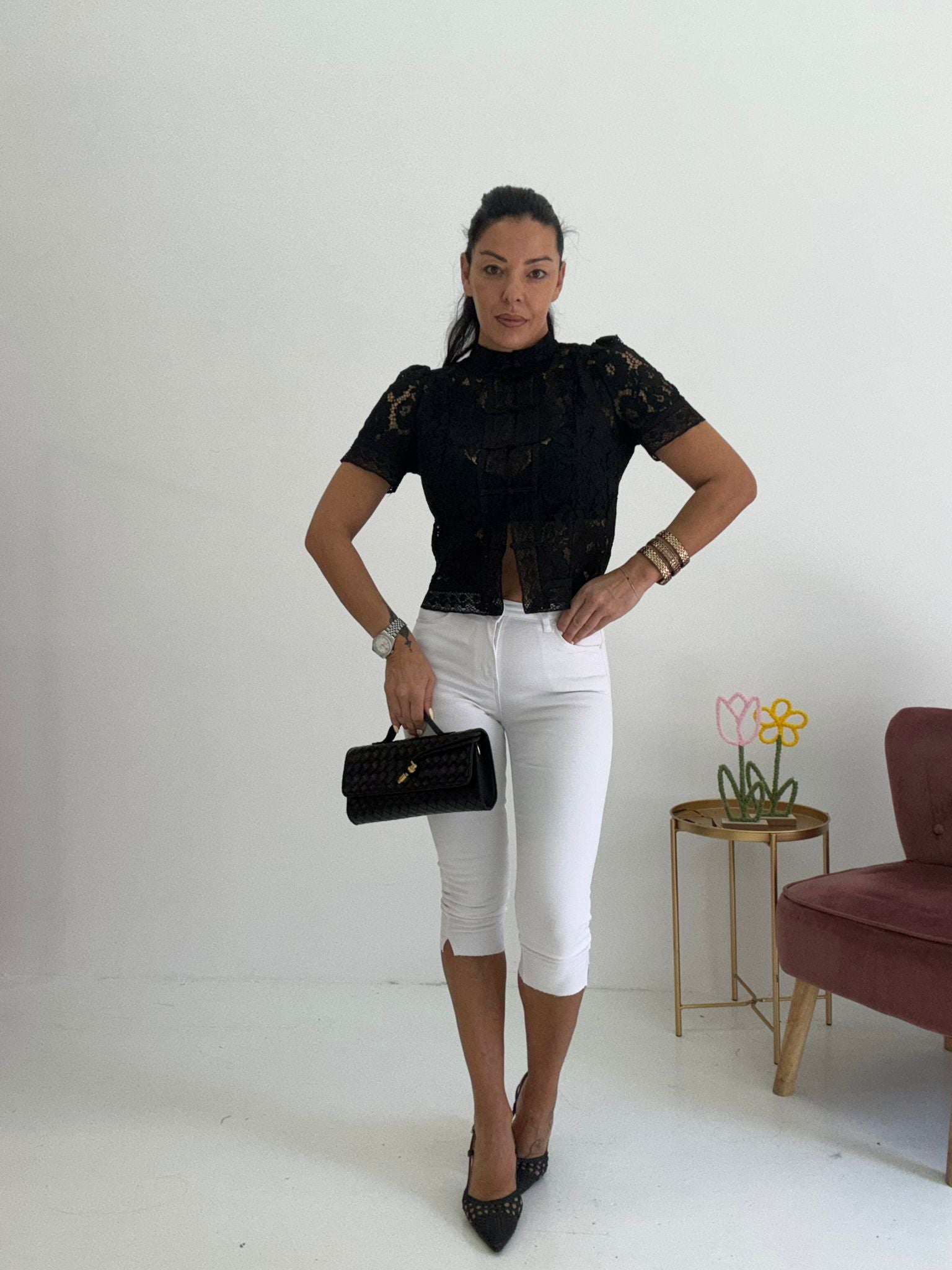 Jeans Capri Slim Fit