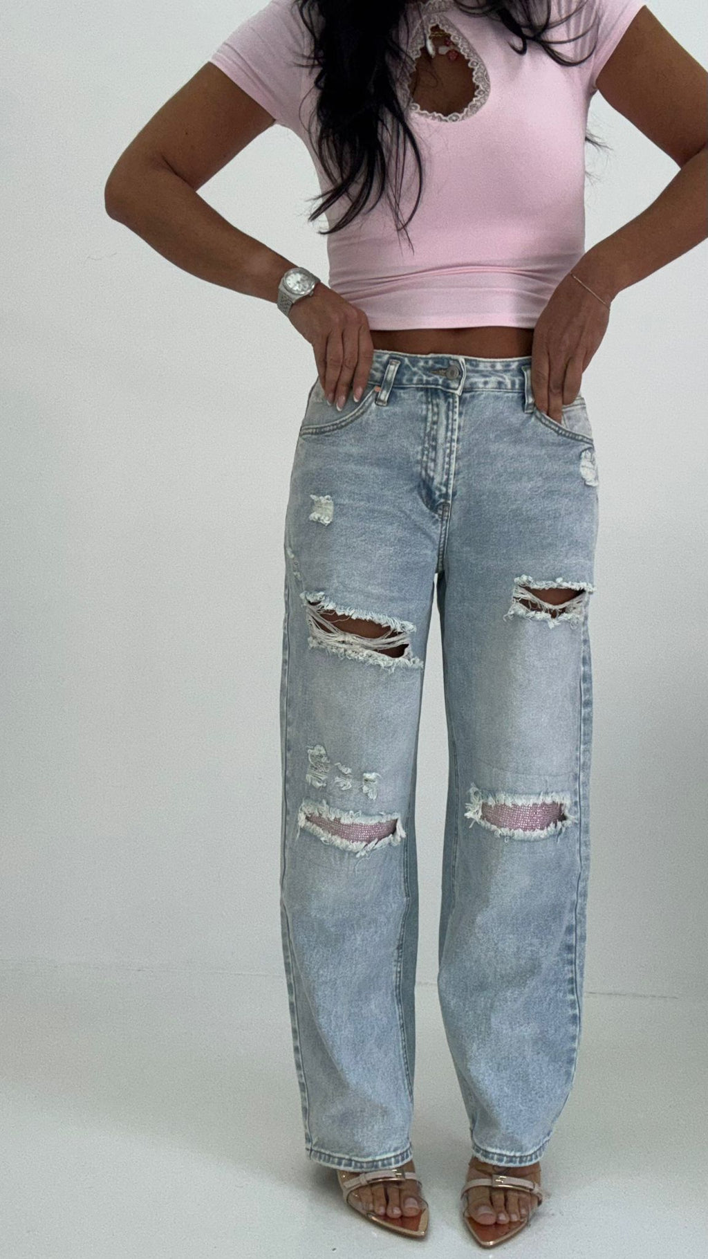 Jeans Pink Brill 509