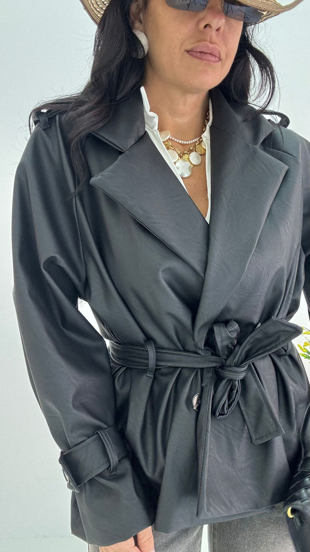 Giacca Trench Skin