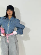 Giubbino Denim Onda