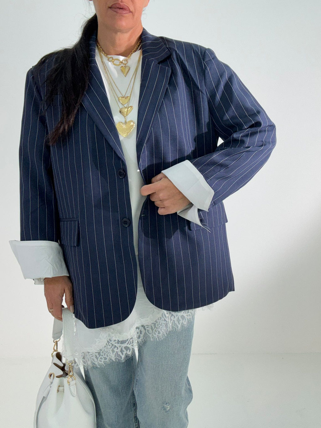Blazer Gessato Olga
