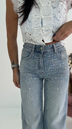 Denim Strass Zaffiro