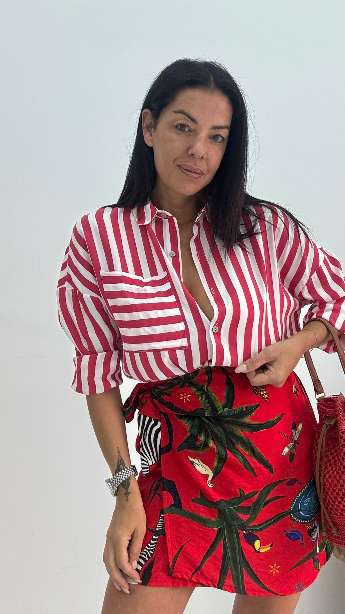 Camicia Rigata Combo