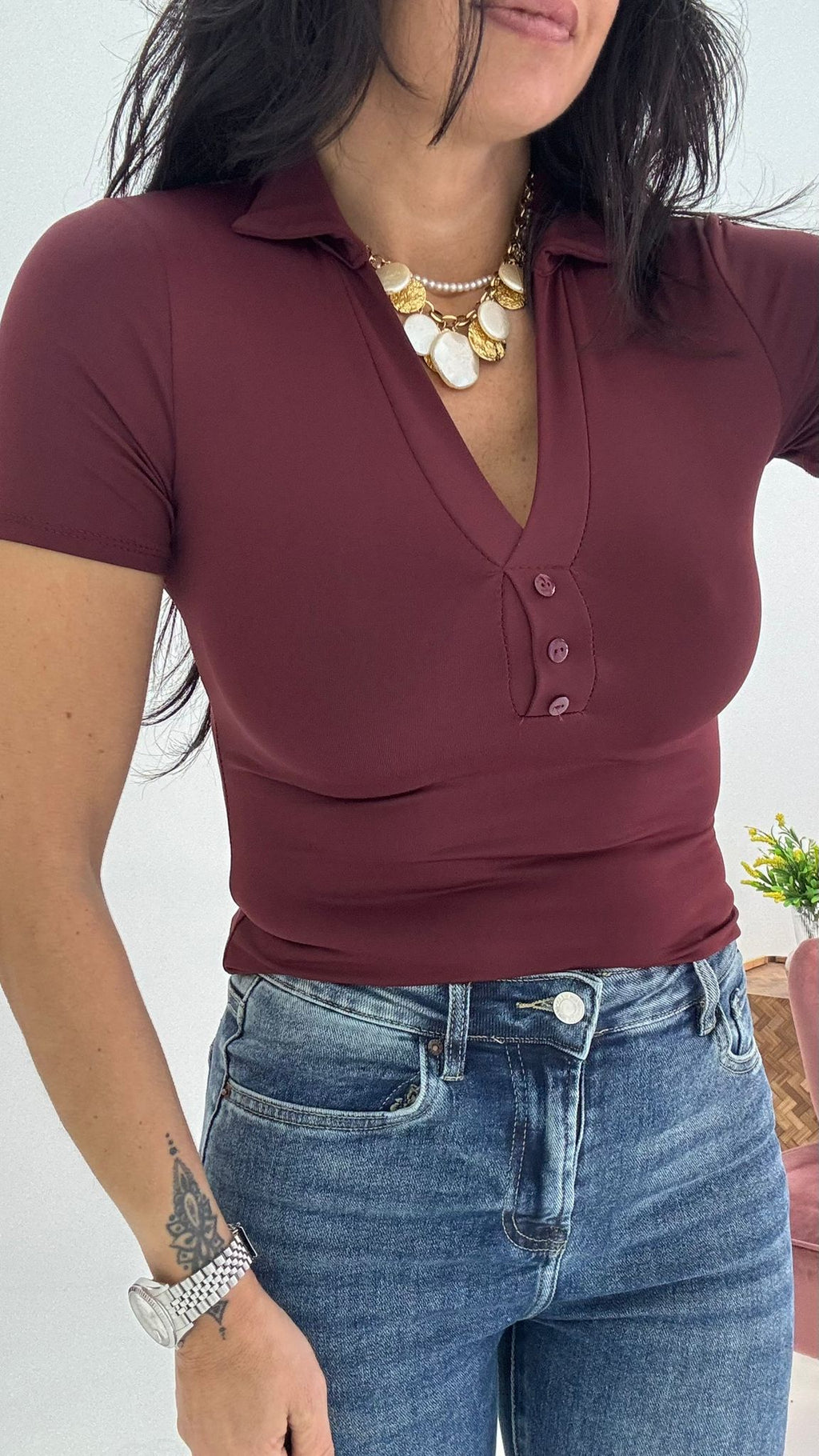 Maglia Polo Licra